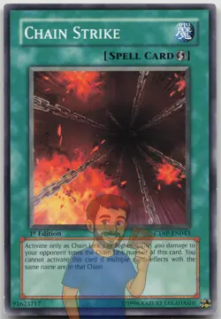 Chain Strike CDIP-EN043 Common 1st Edition LP Yugioh - Image 1