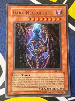 Dark Necrofear LON-065 Ultra Rare Unlimited Near Mint Yugioh - Image 2