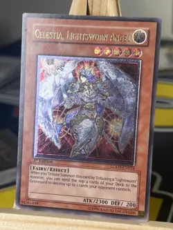 Celestia, Lightsworn Angel LODT-EN024 Ultimate 1st Edition EURO LP+ Yugioh - Image 1