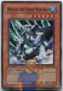 Mobius the Frost Monarch SOD-EN022 Super Rare 1st Edition NM Yugioh - Image 1