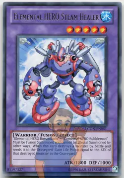 Elemental HERO Steam Healer LCGX-EN051 Rare Unlimited NM Yugioh - Image 1