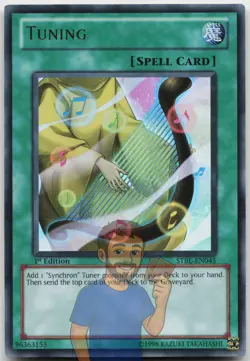 Tuning STBL-EN045 Ultra Rare 1st Edition NM Yugioh - Image 1