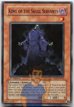 King of the Skull Servants TLM-EN032 Common 1st Edition NM Yugioh - Image 1
