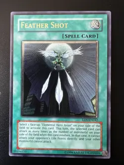 Feather Shot EEN-EN042 Ultimate Rare Unlimited EURO Light Play+ Yugioh - Image 1