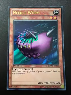 Needle Worm LCYW-EN244 Ultra Rare 1st Edition Near Mint Yugioh - Image 1