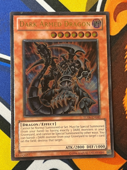 Dark Armed Dragon TU06-EN001 Ultimate Rare EURO Near Mint Yugioh - Image 4