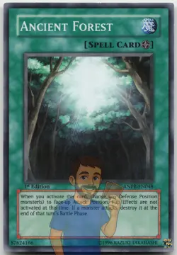 Ancient Forest ANPR-EN048 Super Rare 1st Edition LP Yugioh - Image 1