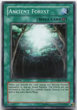 Ancient Forest ANPR-EN048 Super Rare 1st Edition LP Yugioh - Image 2