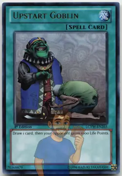 Upstart Goblin LCYW-EN265 Ultra Rare 1st Edition LP Yugioh - Image 1
