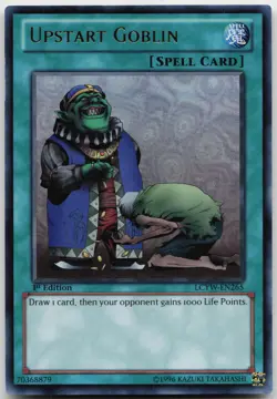 Upstart Goblin LCYW-EN265 Ultra Rare 1st Edition LP Yugioh - Image 2