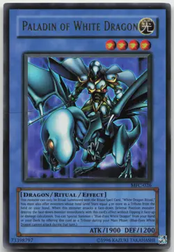 Paladin of White Dragon MFC-026 Ultra Rare Unlimited MP Yugioh - Image 2