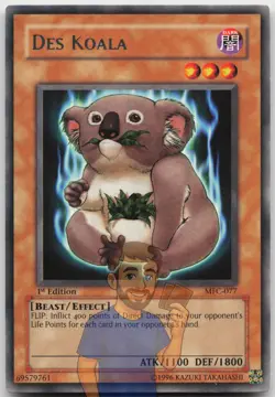 Des Koala MFC-077 Rare 1st Edition NM Yugioh - Image 1