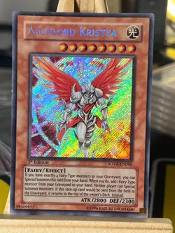 Archlord Kristya SOVR-EN096 Secret Rare 1st Edition Light Play+ Yugioh - Image 2