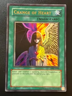 Change of Heart MRD-E060 Ultra Rare Unlimited Light Play+ Yugioh - Image 1