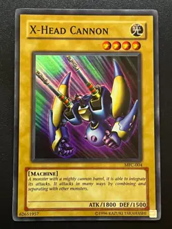 X-Head Cannon MFC-004 Super Rare Unlimited Near Mint Yugioh - Image 1