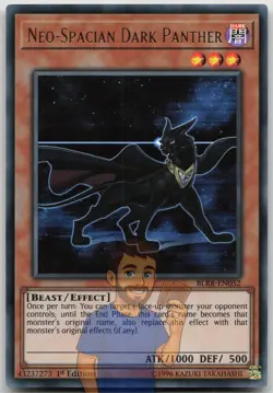 Neo-Spacian Dark Panther BLRR-EN052 Ultra Rare 1st Edition NM Yugioh - Image 1