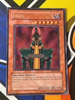 Jinzo PSV-EN000 Secret Rare Worldwide EN Print Light Play+ Yugioh - Image 2