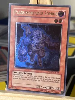 Plaguespreader Zombie CSOC-EN031 Ultimate Rare UNL EURO Near Mint Yugioh - Image 1