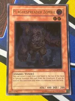 Plaguespreader Zombie CSOC-EN031 Ultimate Rare UNL EURO Near Mint Yugioh - Image 2