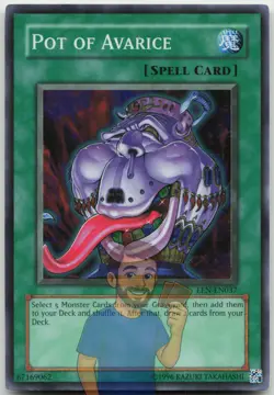 Pot of Avarice EEN-EN037 Super Rare Unlimited NM Yugioh - Image 1