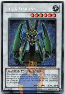 Junk Gardna YMP1-EN006 Secret Rare Limited Edition NM Yugioh - Image 1