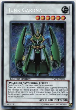 Junk Gardna YMP1-EN006 Secret Rare Limited Edition NM Yugioh - Image 2