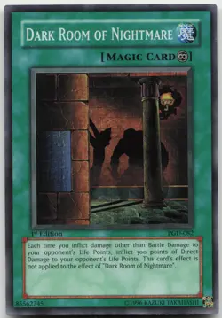 Dark Room of Nightmare PGD-082 Super Rare 1st Edition NM Yugioh - Image 2