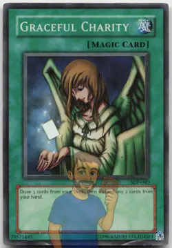 Graceful Charity SDP-040 Super Rare Unlimited MP Yugioh - Image 1