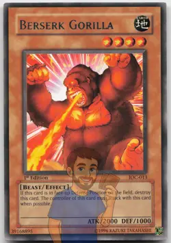 Berserk Gorilla IOC-013 Rare 1st Edition NM Yugioh - Image 1