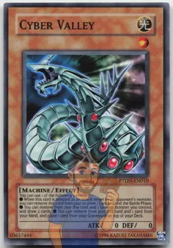 Cyber Valley PTDN-EN010 Super Rare Unlimited NM Yugioh - Image 1