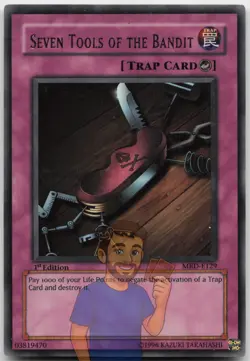 Seven Tools of the Bandit MRD-E129 Ultra Rare 1st Edition LP Yugioh - Image 1