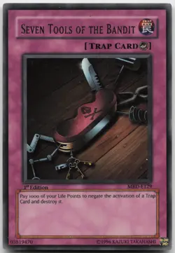 Seven Tools of the Bandit MRD-E129 Ultra Rare 1st Edition LP Yugioh - Image 2