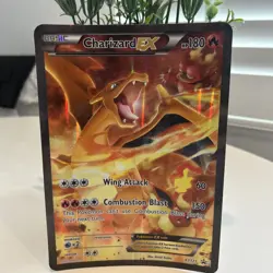 Charizard EX XY121 Holo Rare JUMBO Black Star Promo Vintage Pokemon Cards TCG NM - Image 1