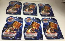 Bakugan Battle Brawlers Card Booster Packs Spin Master 2008 Unopened Set Of 6 - Image 1