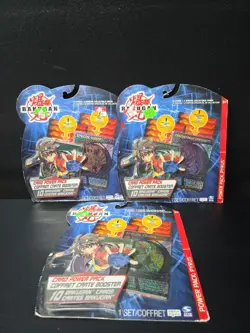Bakugan Battle Brawlers Card Power Pack 2008 Sega Toys SEALED/NEW RARE Booster - Image 1