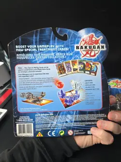 Bakugan Battle Brawlers Card Power Pack 2008 Sega Toys SEALED/NEW RARE Booster - Image 3