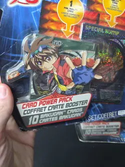 Bakugan Battle Brawlers Card Power Pack 2008 Sega Toys SEALED/NEW RARE Booster - Image 4