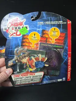 Bakugan Battle Brawlers Card Power Pack 2008 Sega Toys SEALED/NEW RARE Booster - Image 5