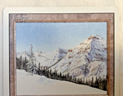 1x Taiga Revised Edition Dual Land MTG Magic the Gathering LP - Image 2