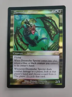 MTG Doomsday Specter Planeshift Foil Rare - Image 1
