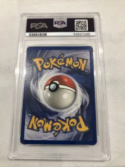 2000 Pokemon Team Rocket 1st Edition Machop #59 PSA 9 Mint - Image 3
