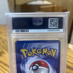 Dark Charizard PSA 8 2000 Pokemon Rocket Unlimited Holo Rare #4/82 - Image 4