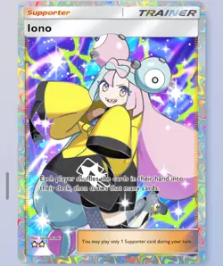 Pokemon TCG POCKET - Iono Full Art 2⭐, Shining Revelry, English - Image 1