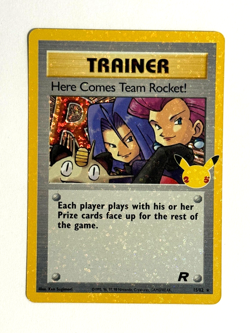 Pokemon TCG Here Comes Team Rocket! 15/82 CLC Holo Bleed Error - Image 1