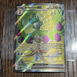 Pokemon TCG Arboliva EX Destined Rivals #207/182 Ultra Rare NM Condition - Image 1