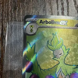 Pokemon TCG Arboliva EX Destined Rivals #207/182 Ultra Rare NM Condition - Image 2