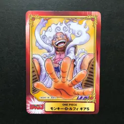 S5036 Luffy Japanese One Piece Weekly Jump Shueisha Comic Festival Card YF9 - Image 1