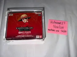Carrying On His Will Booster Box OP-13 One Piece TCG: (Factory Sealed) ENGLISH - Image 1