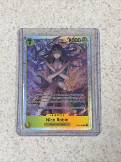 One Piece TCG - Nico Robin PRERELEASE ENGLISH EB03-055 HEROINES SR - Near Mint - Image 1