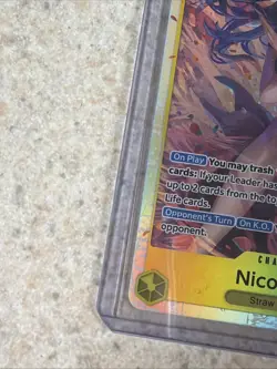 One Piece TCG - Nico Robin PRERELEASE ENGLISH EB03-055 HEROINES SR - Near Mint - Image 2